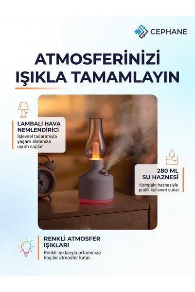 cephanegsm LA621 GAZ LAMBASI TİPİ NOSTALJİK HAVA NEMLENDİRİCİ