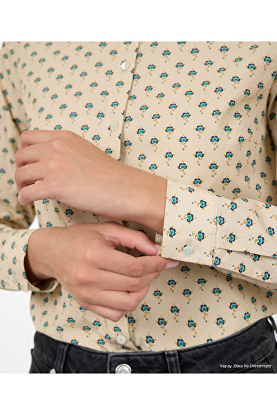 Yargıcı Cotton Slim Shirt Collared Long Sleeve Shirt