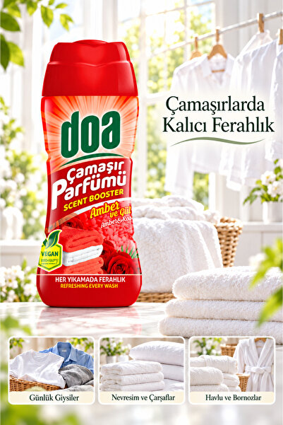 Doa ÇAMAŞIR PARFÜMÜ AMBER&GÜL / 210 GR