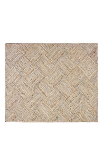 Yargıcı Soyut Desenli Jüt Dikdörtgen Halı(160x230 Cm)