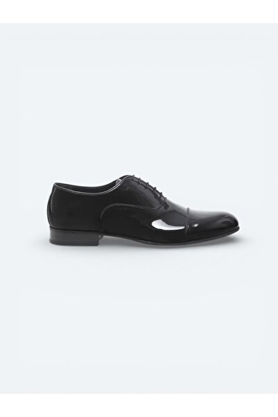 Kip Black Leather Classic Tuxedo Shoes
