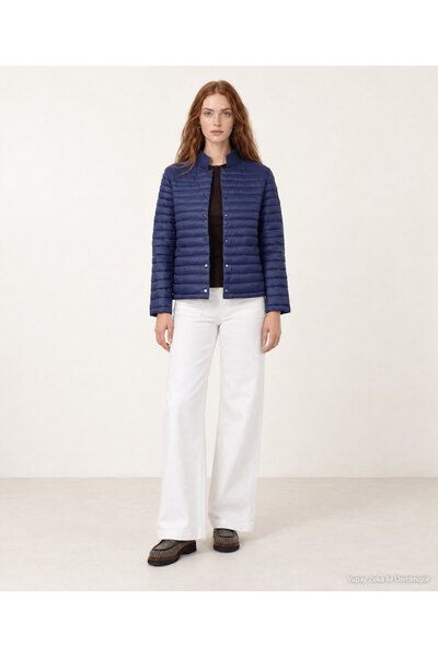 Yargıcı Regular Stand Collar Long Sleeve Coat