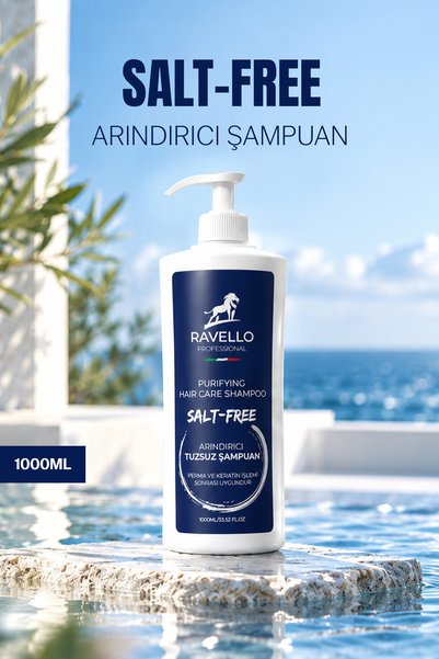 RAVELLO Salt Free Salt-Free Shampoo - 1000ml