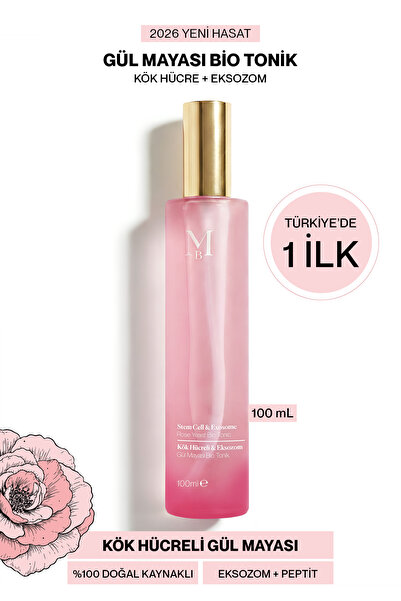 MİSBAHÇE Firming and Anti-Blemish Rose Stem Cell & Exosome Rose Yeast Bio Ton...