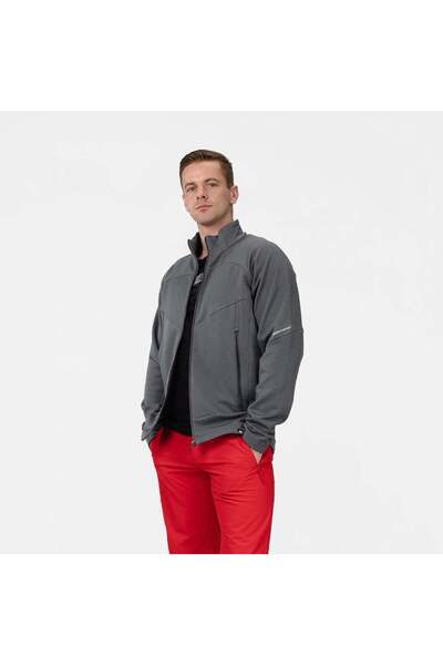 NORTHFINDER Hanorac fleece pentru bărbați - GELDEK, Gri