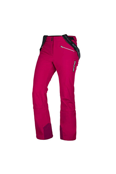 NORTHFINDER Pantaloni de schi pentru femei POLLUX cireșe