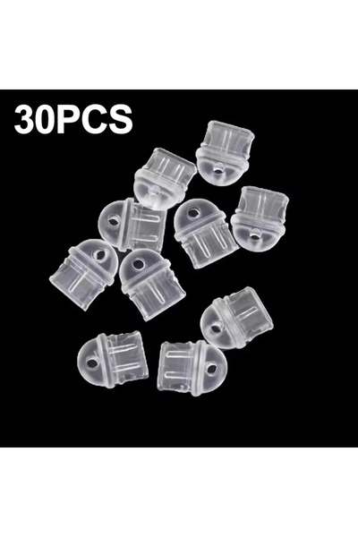 Choice10 30Pcs Clear DIY Transparent Dust Plug for Huawei Type-C Mobile Phone...