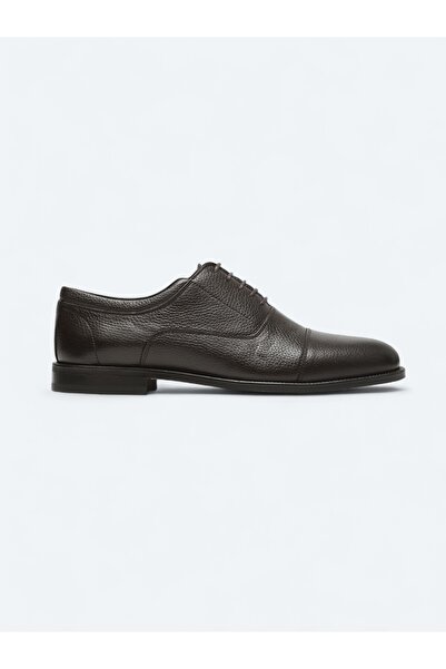 Kip Brown Leather Classic Shoes