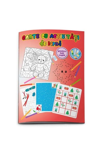 Libra Winter activity book, A4 24 pages