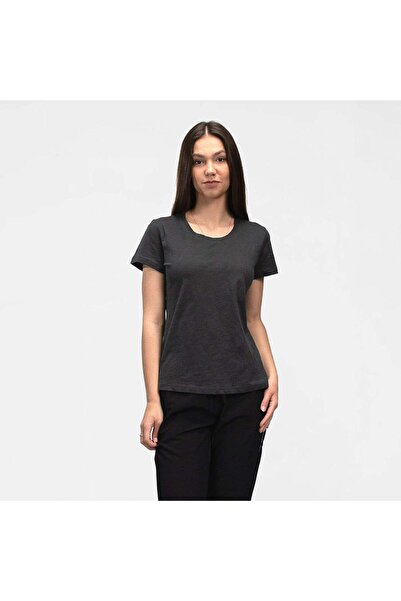 NORTHFINDER Tricou damă din bumbac organic KONCITA, Gri