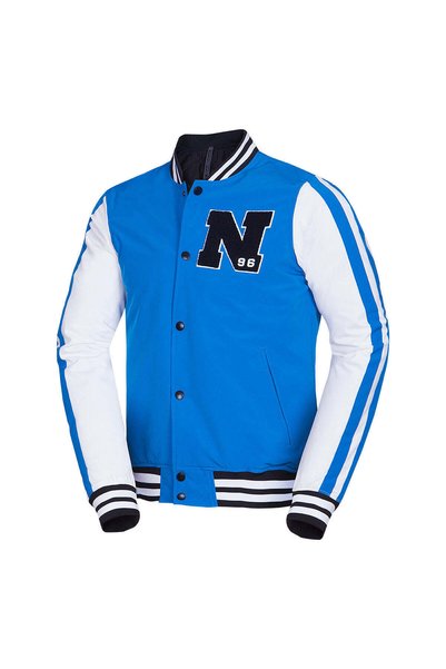 NORTHFINDER Jachetă softshell pentru bărbați street bomber KENT bluewhite