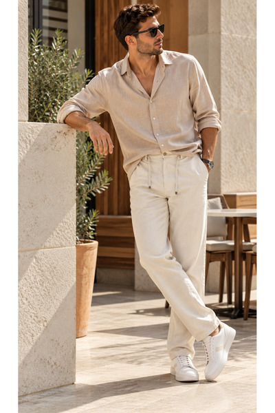 nutika Linen trousers