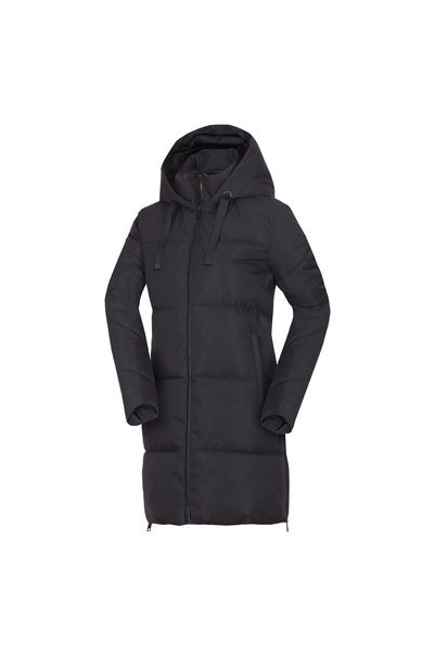 NORTHFINDER Geacă de damă BU-6367SP, casual, la modă, cu puf, ARYA, neagră