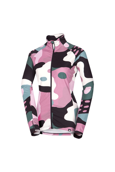 NORTHFINDER Bluza tehnica dama Jamiya alloverprint