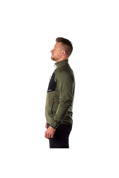 NORTHFINDER Pulover Fleece bărbați Anti-scămoșare, Absorbant, Moale EUSTACIO,...