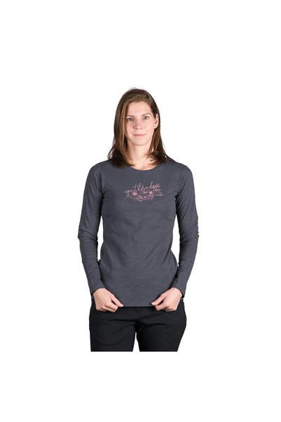 NORTHFINDER Tricou de damă TR-6029OR din bumbac flambat IYANA bluenights