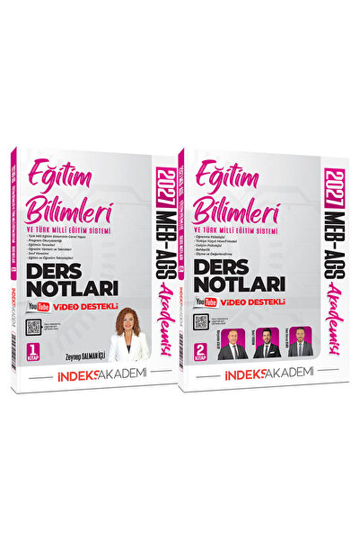 İndeks Akademi 2027 MEB-AGS Akademisi Eğitim Bilimleri ve Türk Milli Eğitim S...