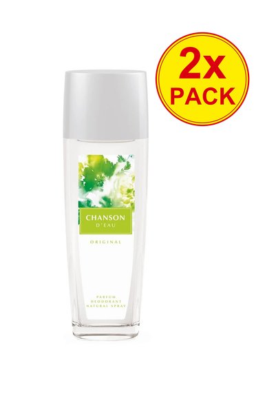 Chanson 2x PACHET Deodorant Spray D'Eau Original