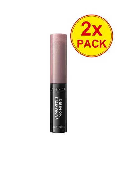 Catrice 2x PACK Jelly Drunk Diamonds Eyeshadow Topper #020-Blossom Lights 2.5 g