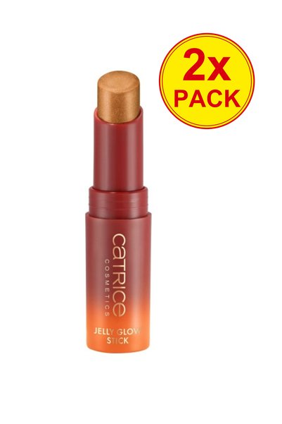 Catrice Pachet de 2 iluminatoare tip stick Jelly Glow Stick Midnight Sun (BGl...