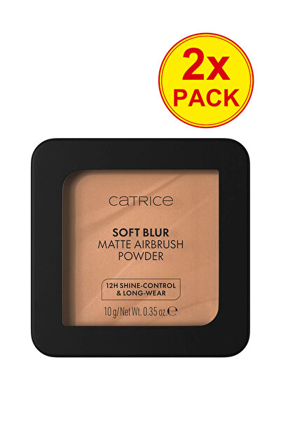 Catrice Pachet de 2 pudră matifiantă aerată cu efect de estompare delicată # ...
