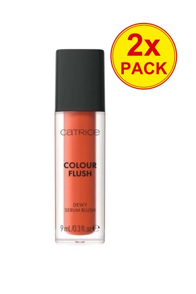 Catrice Pachet de 2 farduri de obraz tip serum Colour Flush Dewy, Soft Launch...
