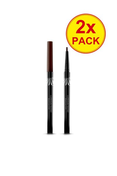 Max Factor 2x ΠΑΚΕΤΟ Έξτρα Έντονο Eyeliner Μακράς Διάρκειας 06 Έντονο Καφέ