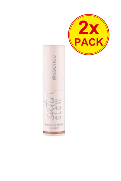 Essence 2x PACK GLOW λαμπερό λιπστικ 01