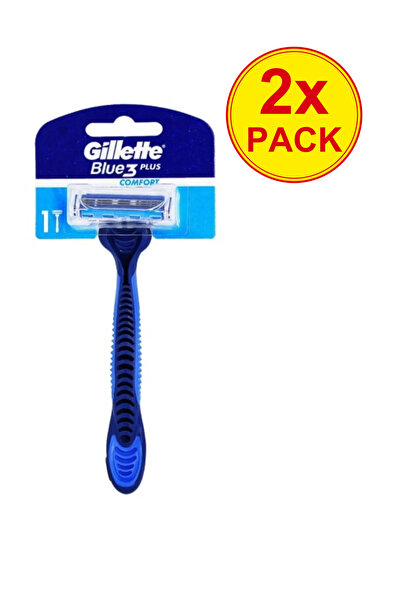 Gillette 2x PACHET BLUE 3 PLUS COMFORT RAZOR