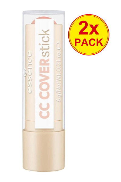 Essence 2x PACK CC COVERstick Stick Concealer, Pink 30, Essence, 6 g