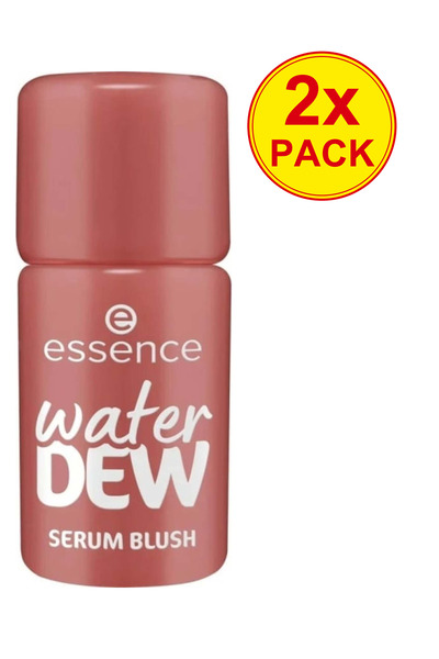 Essence Pachet de 2 blush-serum Water DEW, Rose Mood 30, Esență, 3,5 ml