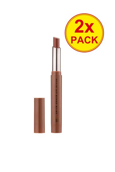 MUA Makeup Academy Pachet de 2 Stilouri de buze cu luciu satinat – Sincere