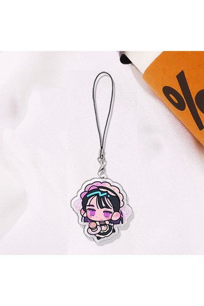 Miniso K-alien stage-5 Anime ALIEN STAGE Till Ivan Mizi Luka Cosplay Key Chai...