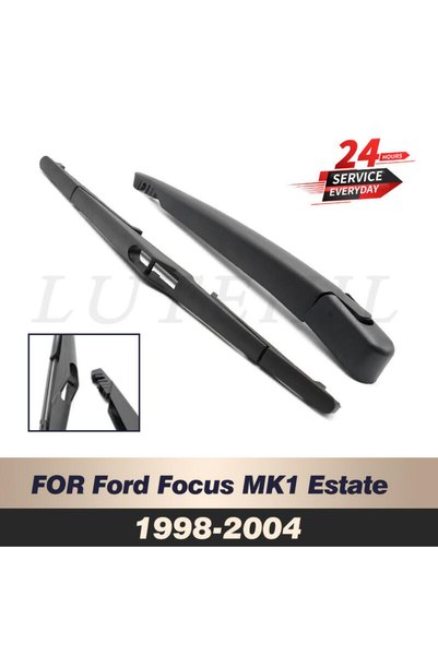 Choice 1 set Wiper 12" Rear Wiper Blade & Arm Set Kit For Ford Focus MK1 Esta...