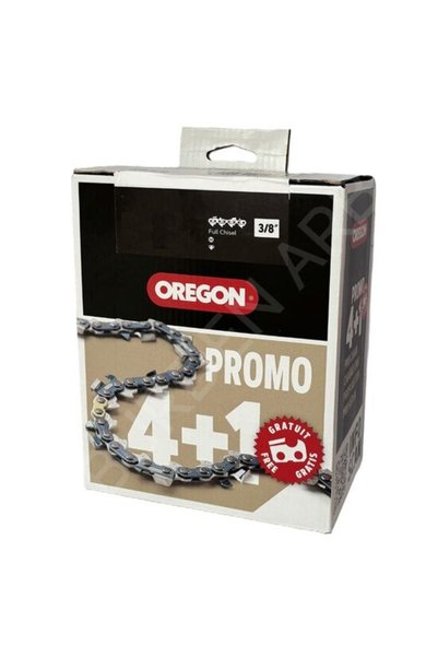 Oregon Pachet 4+1, Lanț PowerCut, Oregon, 45cm (18inch), .3/8inch, 1.5 mm