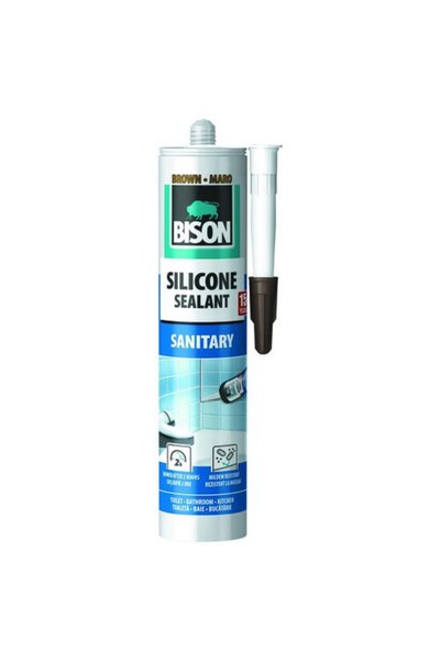 Bison Silicon sanitar maro 280ml