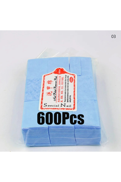 Choice1 TR013-3 1000/600Pcs Professional Nail Wipe 100% Cotton Pads Lint-Free...