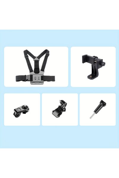 Choice 5 in1 7-in-1 adjustable chest phone stand, suitable for all kinds of m...