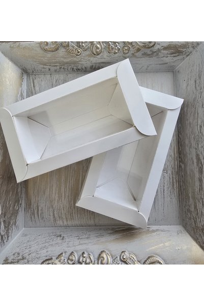 Generic Brand Cutii handmade 9x4x2 cu fereastra transparenta|set 30buc