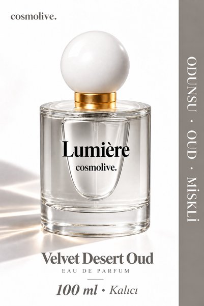 Cosmolive Velvet Desert Oud Lumiere Kalici Kadin Parfüm Yüksek Esans