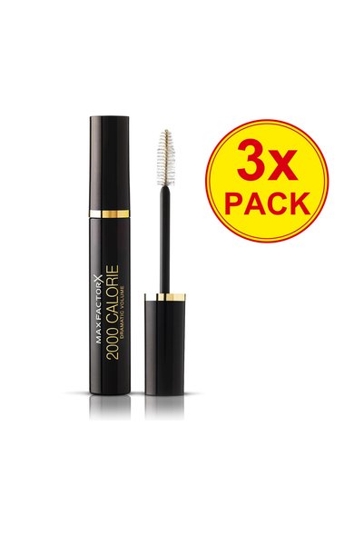 Max Factor Pachet 3x Mascara Volumizantă Negru 2000 Calorie Volum Dramatic Bl...