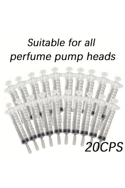 Choice Plastic 10ml M252 20pcs Plastic Distribution of Refillable Perfume Syr...