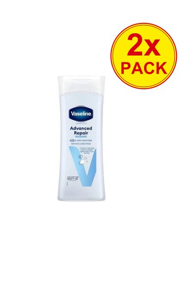 Vaseline Pachet 2x Loțiune de corp Îngrijire Intensivă Reparare Avansată Vase...