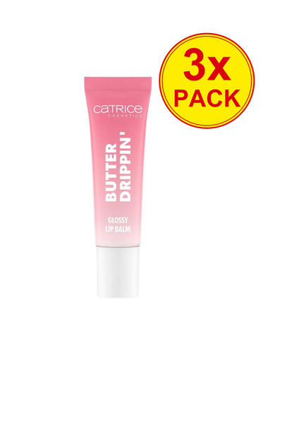 Catrice 3x PACK Balsam de buze hidratant, Cosmetics BUTTER DRIPPIN' GLOSSY, 0...