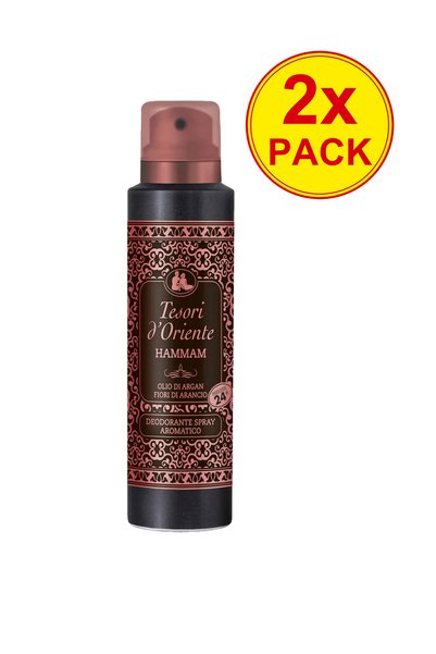 Tesori d'Oriente 2x PACHET WOMAN DEO SPRAY HAMMAM LF 150ML