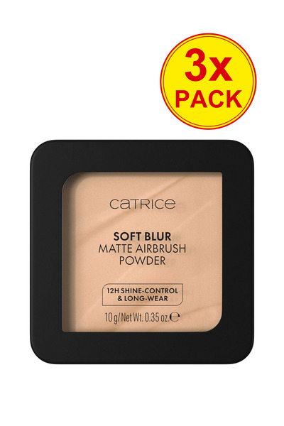Catrice Pachet de 3 Pudră matifiantă aerată cu efect de estompare delicată # ...