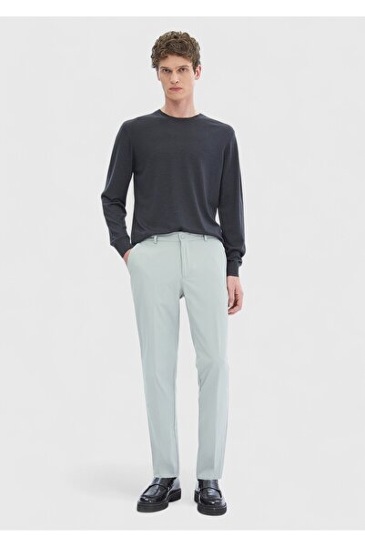Ramsey Pantaloni casual de jogging tricotați uni bej