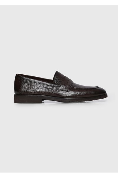 Ramsey Brown Leather Casual Loafer