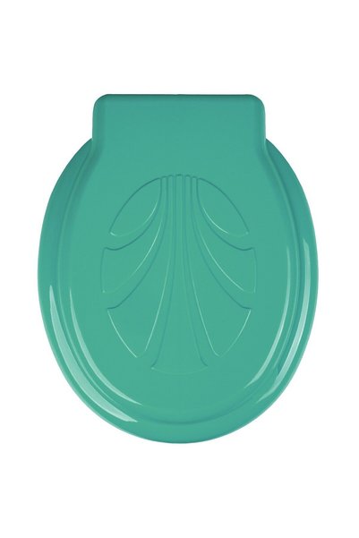 Alisan Capac wc- Rama toaleta Verde din plastic, dimensiuni exacte in enunț