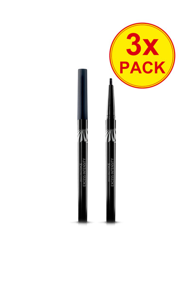 Max Factor Pachet de 3 Eyeliner cu intensitate maximă, de lungă durată # 04 c...